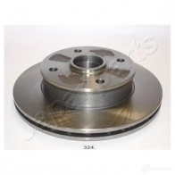 Тормозной диск JAPANPARTS 8033001047363 4A6 SQ di324 1481288 - Изображение 1