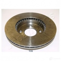 Тормозной диск JAPANPARTS di135 1481086 4 A0HRE 8033001469905 - Изображение 2
