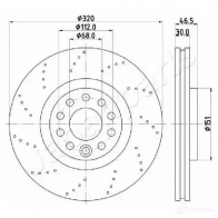 Тормозной диск JAPANPARTS IPG I4 8033001986754 1481177 di2041 - Изображение 2