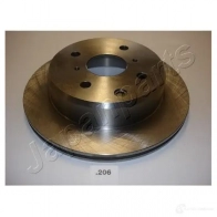 Тормозной диск JAPANPARTS 8033001049763 0E X4DH dp206 1481696