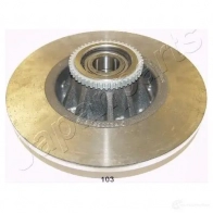 Тормозной диск JAPANPARTS 8033001470024 dp103 WUBV5 4 1481656 - Изображение 2