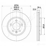 Тормозной диск JAPANPARTS 1437489384 dp0931 BP 2EM - Изображение 2