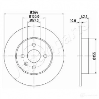 Тормозной диск JAPANPARTS PW9S D dpk13 8033001416718 1481912 - Изображение 2