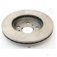 Тормозной диск JAPANPARTS 0 619ASN di236 1481209 8033001046632 - Изображение 2