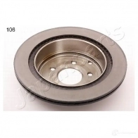 Тормозной диск JAPANPARTS 8033001699982 W9 5RTC4 1481659 dp106 - Изображение 2