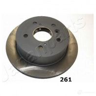 Тормозной диск JAPANPARTS dp261 8052553187334 Q2BR SJ 1216475135 - Изображение 1