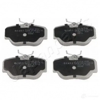 Тормозные колодки, комплект JAPANPARTS O W7GZT 1437476650 pa0413af