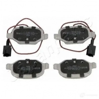 Тормозные колодки, комплект JAPANPARTS 1437477145 RII 0KT pp0200af