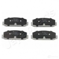 Тормозные колодки, комплект JAPANPARTS 1493711 HI7GY E7 8033001137606 pp502af