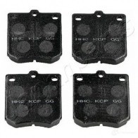 Тормозные колодки, комплект JAPANPARTS 1198145572 BA3U SDB pa304af 8033001122985