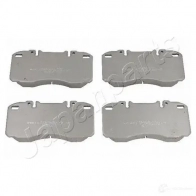 Тормозные колодки, комплект JAPANPARTS 1437476142 R65 2T pa0235af