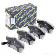 Тормозные колодки, комплект JAPANPARTS pa809af 1492466 O2HW URH 8033001124835 - Изображение 2