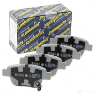 Тормозные колодки, комплект JAPANPARTS 1493635 V U8NW pp200af 8033001304312 - Изображение 2