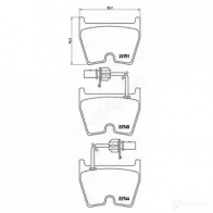 Тормозные колодки, комплект JAPANPARTS pa0922af 1437476138 J7 SXJ - Изображение 2