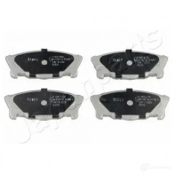 Тормозные колодки, комплект JAPANPARTS R4Z LHQ pa603af 1492428 8033001124477
