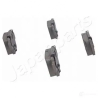 Тормозные колодки, комплект JAPANPARTS BE 5K46 1493570 8052553186153 pp0004af - Изображение 2