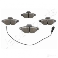 Тормозные колодки, комплект JAPANPARTS pa0058af PKICT6 1492052 PA -0058AF - Изображение 2