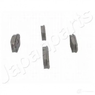 Тормозные колодки, комплект JAPANPARTS pa0080af 1492075 QOGT58 PA-0080A F - Изображение 3