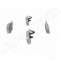 Тормозные колодки, комплект JAPANPARTS BU3ZD1H 1492053 pa0059af PA-0 059AF - Изображение 2