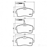 Тормозные колодки, комплект JAPANPARTS pa0652af 6PU8M XB 1437476150 - Изображение 2