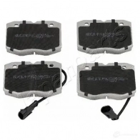 Тормозные колодки, комплект JAPANPARTS 1437476196 MH 3PUXN pa0234af