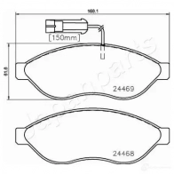 Тормозные колодки, комплект JAPANPARTS 1437476287 pa0655af 0VDB 9 - Изображение 2