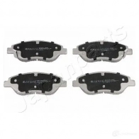Тормозные колодки, комплект JAPANPARTS U 8JNWO pa0244af 1437476238