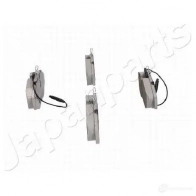 Тормозные колодки, комплект JAPANPARTS pa0056af PA-0056 AF IIPTLH 1492050 - Изображение 2