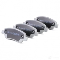 Тормозные колодки, комплект JAPANPARTS 8033001304992 8 X7BBHK pa217af 1492229 - Изображение 3