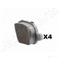 Тормозные колодки, комплект JAPANPARTS 1493569 PAEJJA pp0003af PP-000 3AF - Изображение 2