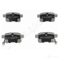 Тормозные колодки, комплект JAPANPARTS FK FIESX 8033001468953 1493702 pp410af