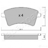 Тормозные колодки, комплект JAPANPARTS pa0720af B4I9T 3 1437476398 - Изображение 2