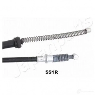 Трос ручника, стояночного тормоза JAPANPARTS 1475985 SN 7LF 8033001954760 bc551r - Изображение 2