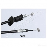 Трос ручника, стояночного тормоза JAPANPARTS 8033001955729 1476015 bc567r PMS RX3 - Изображение 2