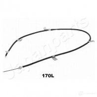 Трос ручника, стояночного тормоза JAPANPARTS 8033001940992 N3J7Q 2 1475503 bc170l - Изображение 2