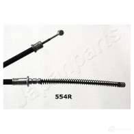 Трос ручника, стояночного тормоза JAPANPARTS bc554r W B9QIN 8033001954944 1475990 - Изображение 2