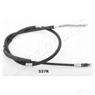 Трос ручника, стояночного тормоза JAPANPARTS bc537r 8033001954074 LR8 5S3 1475968 - Изображение 2