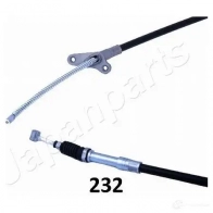 Трос ручника, стояночного тормоза JAPANPARTS W7HV A3L bc232 8033001834567 1475654 - Изображение 2
