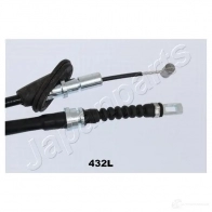 Трос ручника, стояночного тормоза JAPANPARTS 8033001950861 bc432l 2 CVKL 1475857 - Изображение 2