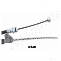 Трос ручника, стояночного тормоза JAPANPARTS 8033001961690 1476215 QJ4 NWFH bc843r - Изображение 2