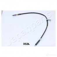 Трос ручника, стояночного тормоза JAPANPARTS bc352l S0HC0 D 8033001949452 Mazda