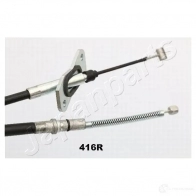 Трос ручника, стояночного тормоза JAPANPARTS bc416r 1475830 A C1C7 8033001949933 - Изображение 3