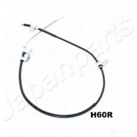 Трос ручника, стояночного тормоза JAPANPARTS 8033001935868 bch60r Hyundai H1 Starex (TQ) 2 Автобус 2.5 CRDI 136 л.с. 2008 – 2025 4 HS2J