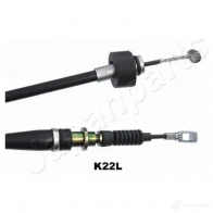 Трос ручника, стояночного тормоза JAPANPARTS 8033001937008 bck22l 1476386 EWGWT 5 - Изображение 2
