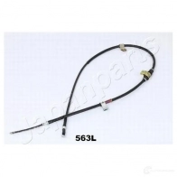 Трос ручника, стояночного тормоза JAPANPARTS 8033001955453 T8W 4YIM 1476006 bc563l - Изображение 2