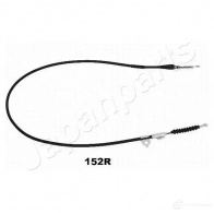 Трос ручника, стояночного тормоза JAPANPARTS bc152r 8033001940091 1216432283 D4N 4B - Изображение 2