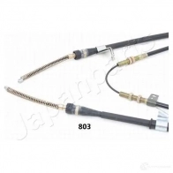 Трос ручника, стояночного тормоза JAPANPARTS 8033001794038 bc803 Y B7IE 1476164 - Изображение 2