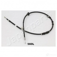 Трос ручника, стояночного тормоза JAPANPARTS bc560l 8033001955279 1476000 U5PJ GS - Изображение 2