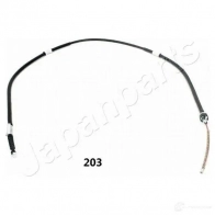 Трос ручника, стояночного тормоза JAPANPARTS 1475564 BC- 203 bc203 27WW6RF - Изображение 2