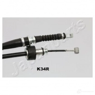 Трос ручника, стояночного тормоза JAPANPARTS 8033001937633 1476402 bck34r N AY4Q5 - Изображение 2
